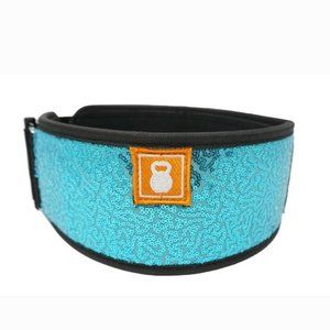2POOD  Mermaid Sparkle Straight Weightlifting Belt Size Large